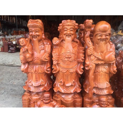 Bộ Tam Đa Gỗ Hương Cao 50Cm Shop Gỗ Hương